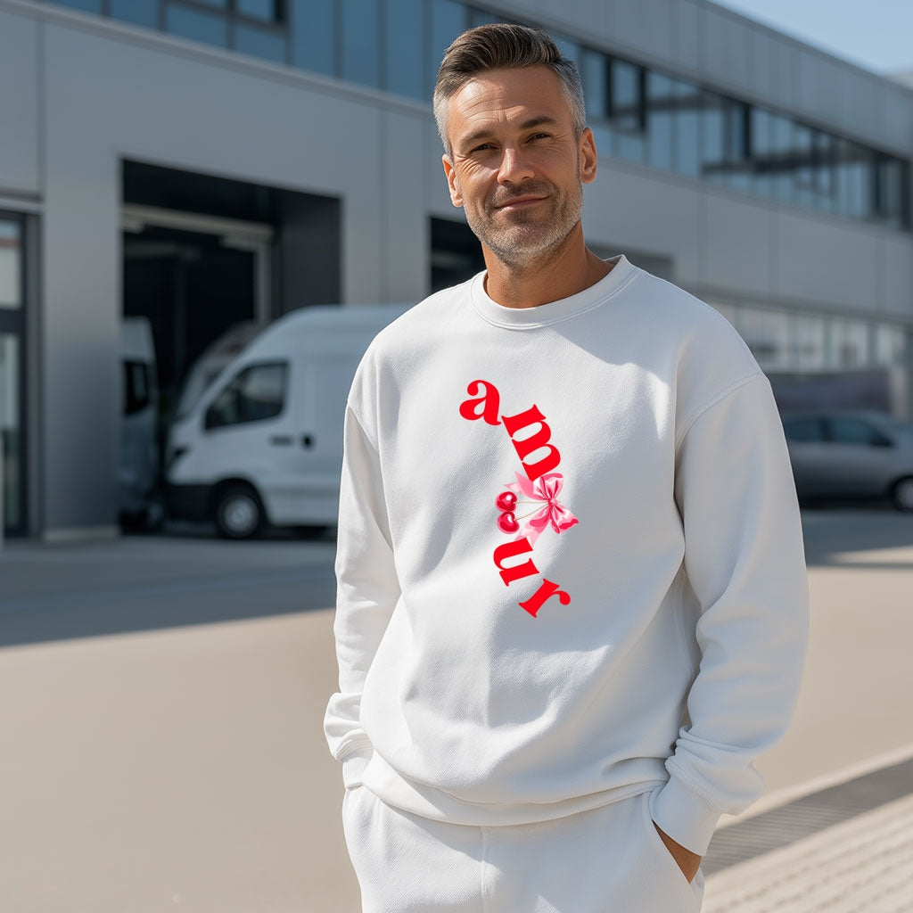 Bluza Amour z Wiśniami i Kokardą – Modny Styl Coquette, Prezent na Walentynki dla Niej