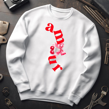 Bluza Amour z Wiśniami i Kokardą – Modny Styl Coquette, Prezent na Walentynki dla Niej
