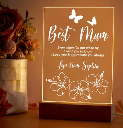 Spersonalizowana szafka nocna ze zdjęciem - prezent dla mamy