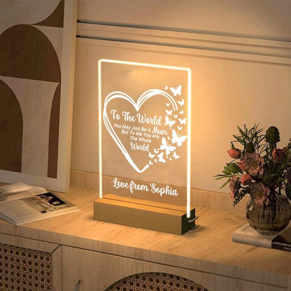 Spersonalizowana szafka nocna ze zdjęciem - prezent dla mamy