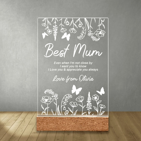 Spersonalizowana szafka nocna ze zdjęciem - prezent dla mamy