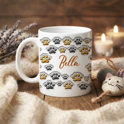 Spersonalizuj kubek dla prawdziwego miłośnika kotów! ☕ 