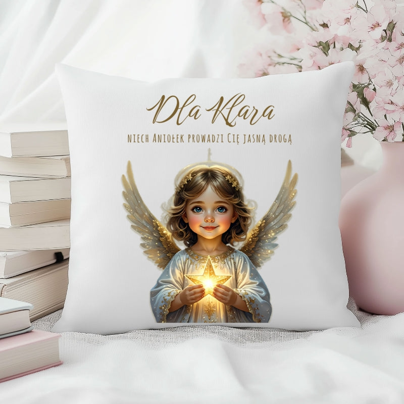 Świąteczna Poduszka Ochronna z Aniołkiem dla Dziecka