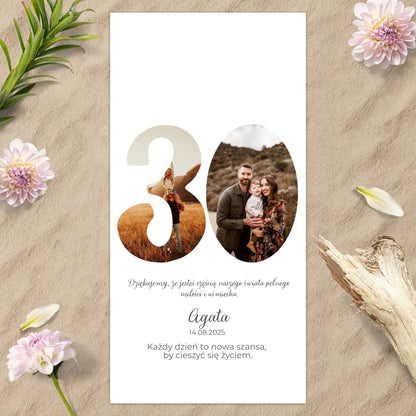 Ręcznik personalizowany – Prezent na 30 Rocznicę Ślubu