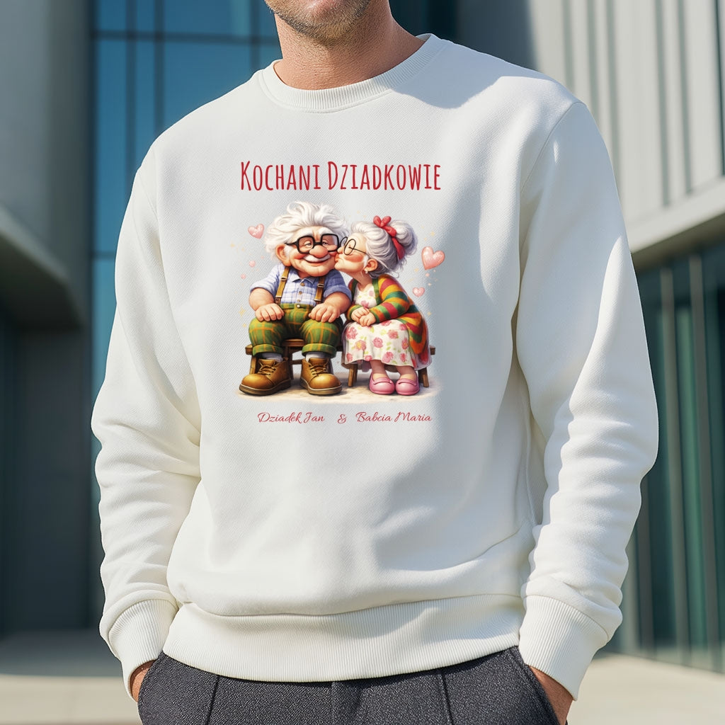 Kochani Dziadkowie – personalizowany prezent z imionami Babci i Dziadka