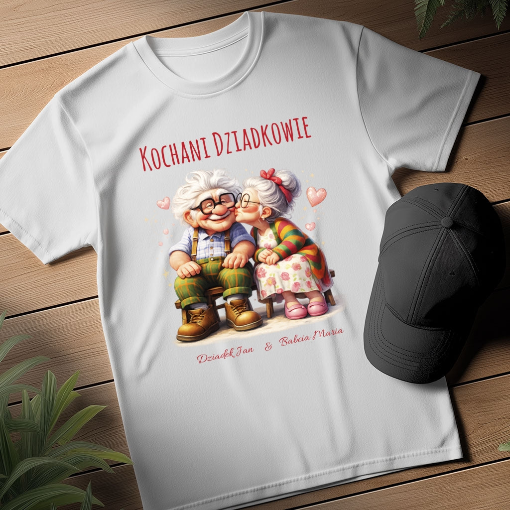 Kochani Dziadkowie – personalizowany prezent z imionami Babci i Dziadka