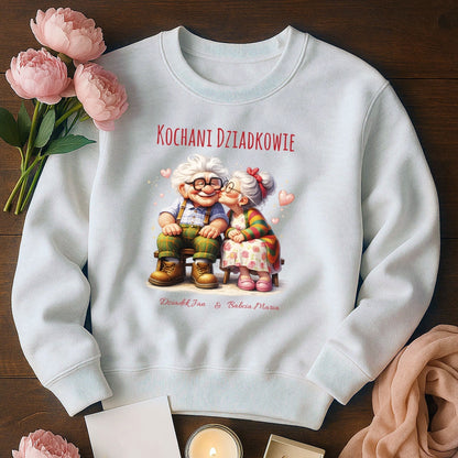 Kochani Dziadkowie – personalizowany prezent z imionami Babci i Dziadka