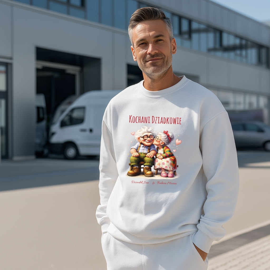 Kochani Dziadkowie – personalizowany prezent z imionami Babci i Dziadka