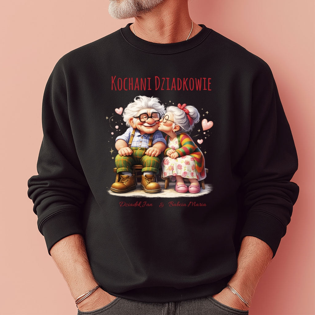Kochani Dziadkowie – personalizowany prezent z imionami Babci i Dziadka