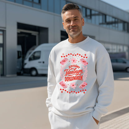 Bluza na Walentynki – Jesteśmy Idealnym Dopasowaniem. Prezent dla Niej