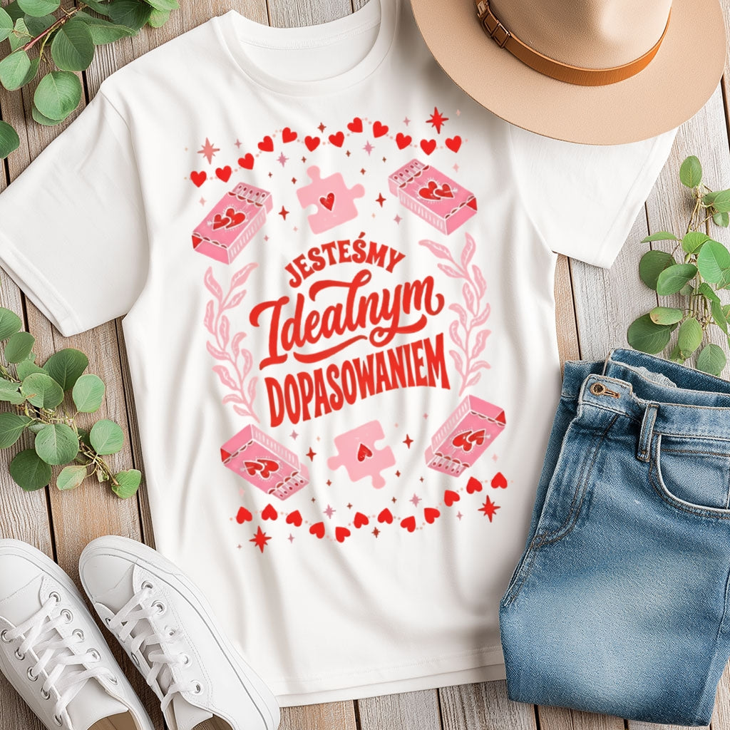 Bluza na Walentynki – Jesteśmy Idealnym Dopasowaniem. Prezent dla Niej