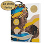 Afrykańska Kobieta z Dzieckiem CH0648
