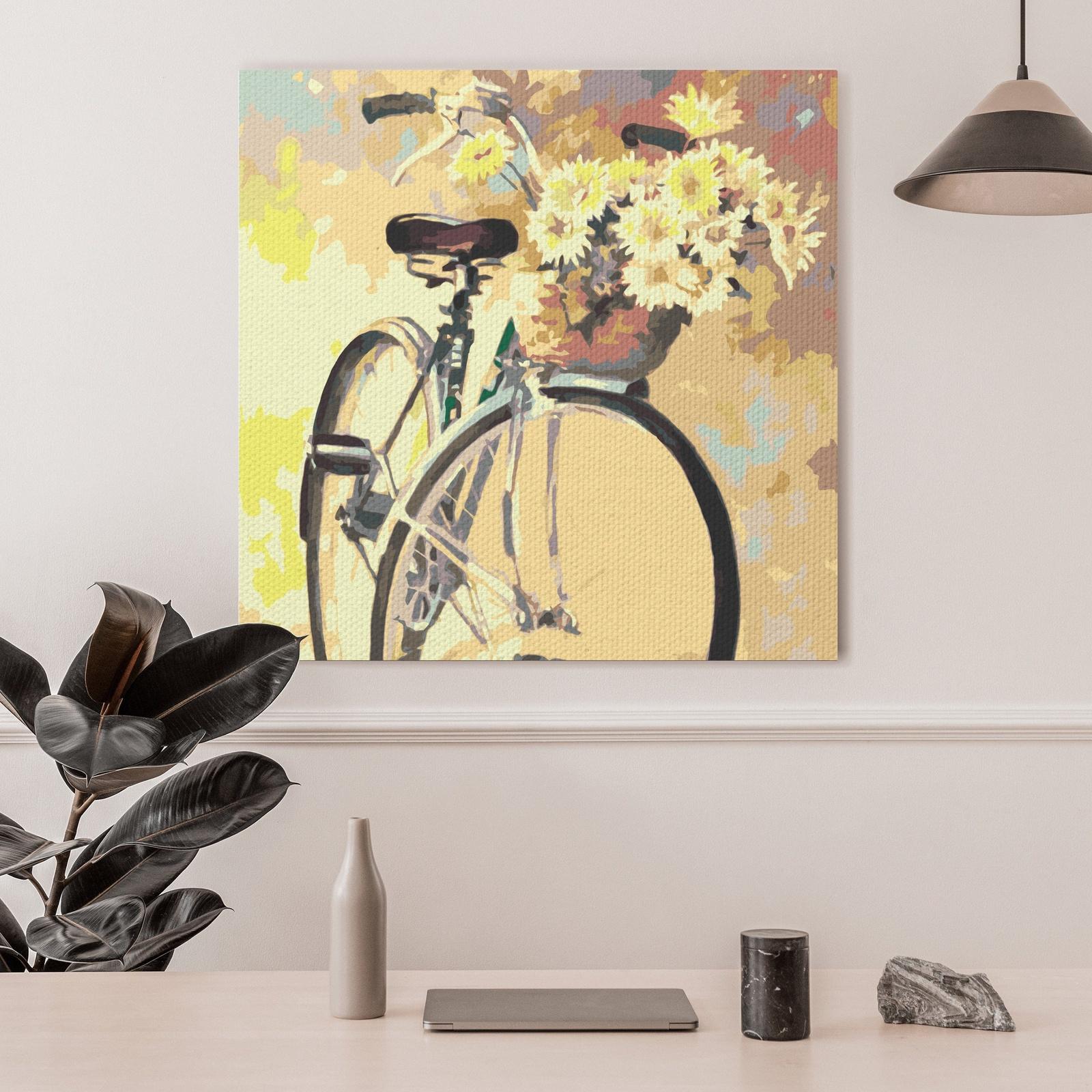 Kwiaty w koszyku CH0831