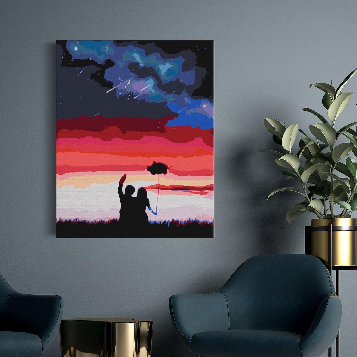 Zakochani pod nocnym niebem CH0766