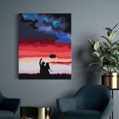 Zakochani pod nocnym niebem CH0766