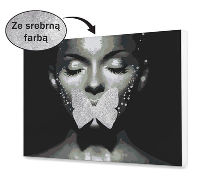 Motyl Srebrne Usta CH0631