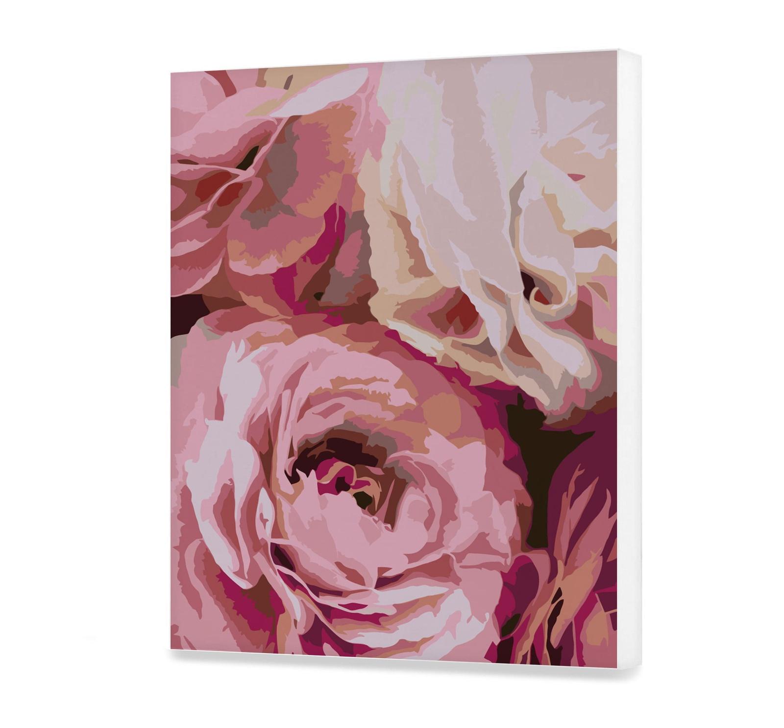 Różowe peonie CH0740