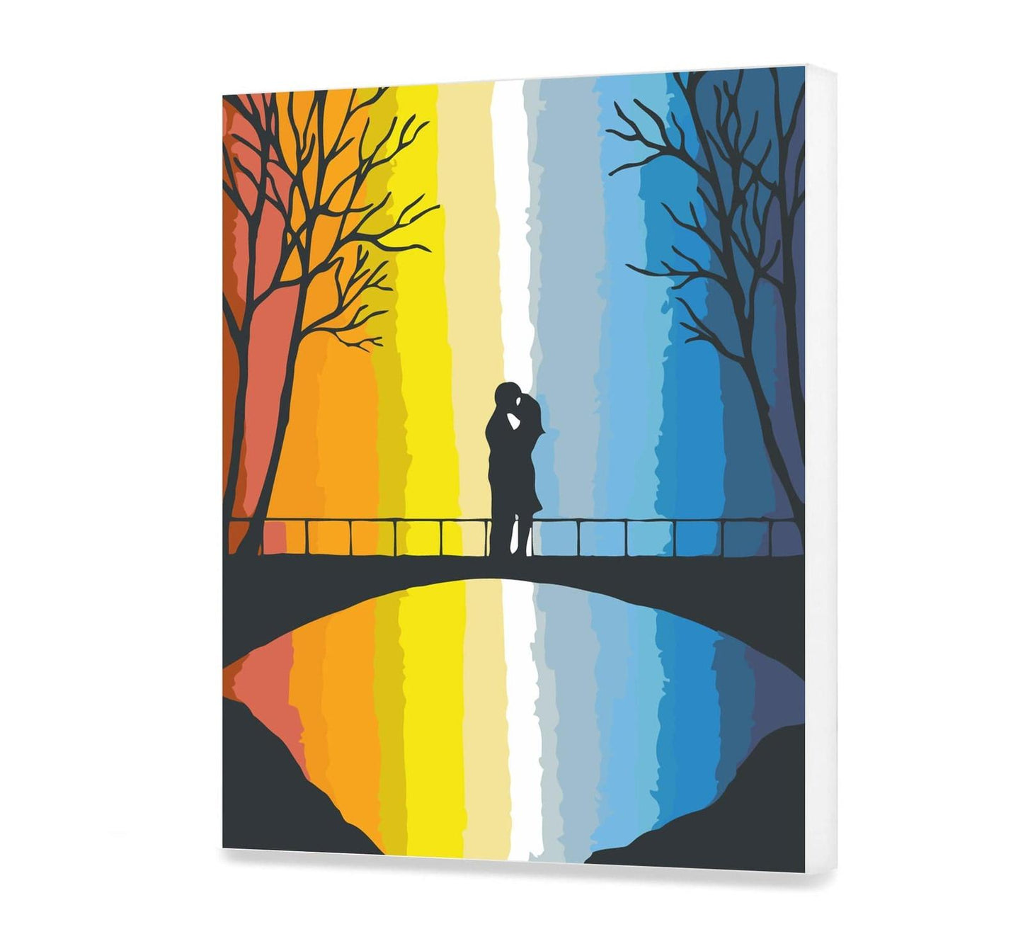 Zakochana para na moście NK0536