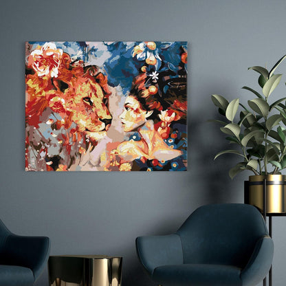 Dziewczyna i Lew CH0699