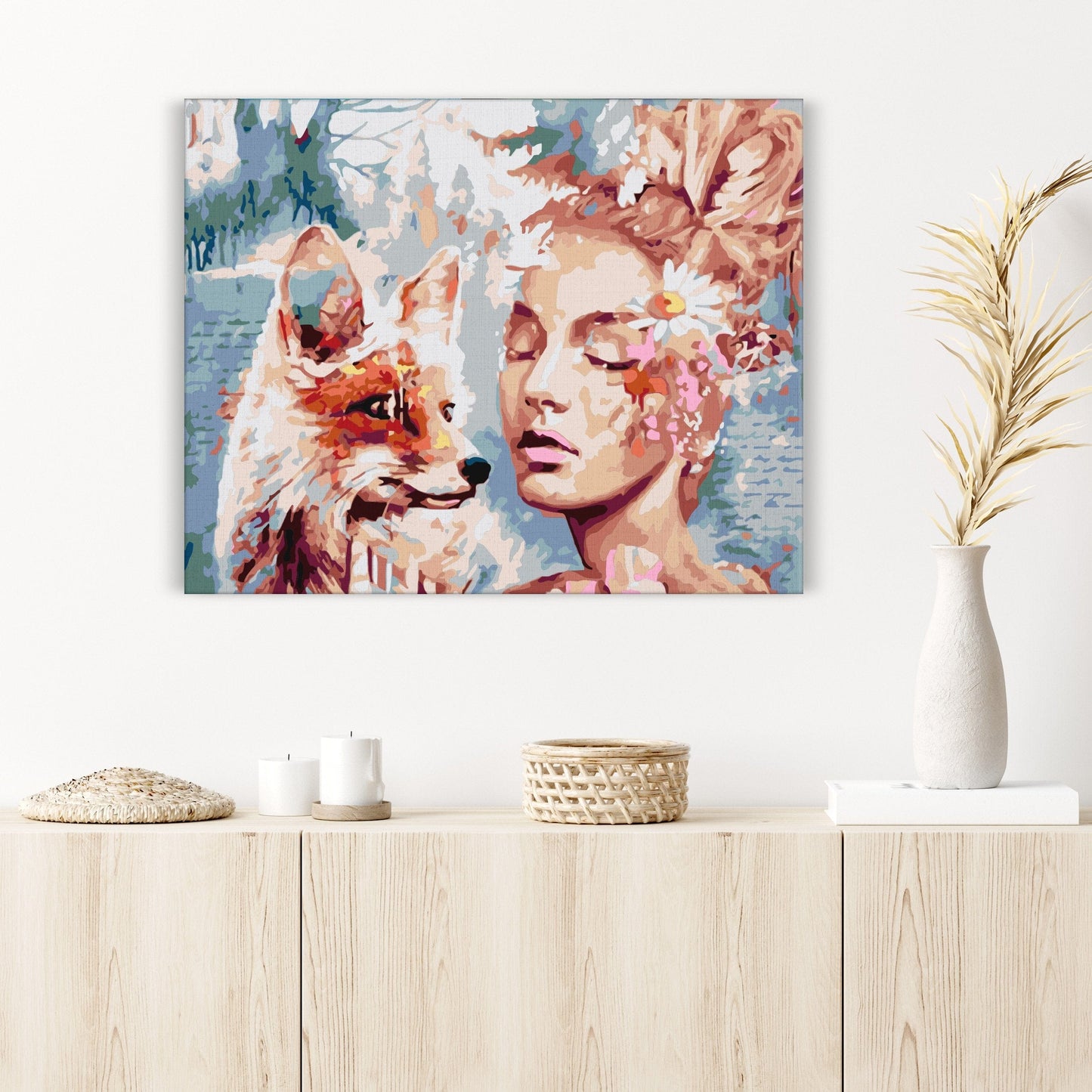 Kobieta i Lis CH0685