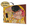 Załaduj obraz do przeglądarki galerii, Klimt Pocałunek Wyjątkowe Złote Elementy CH0617
