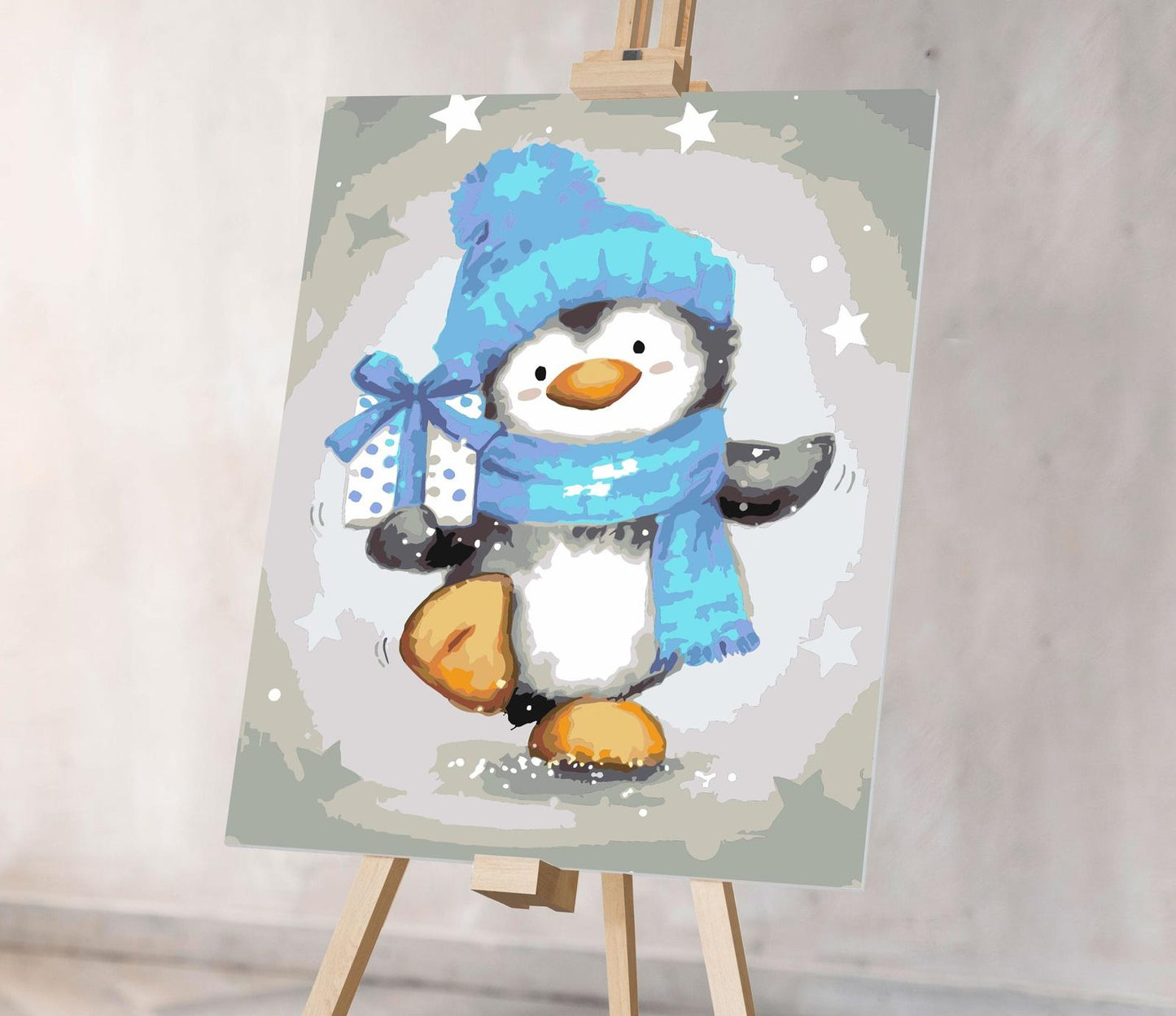 Śliczny Pingwin CH0727