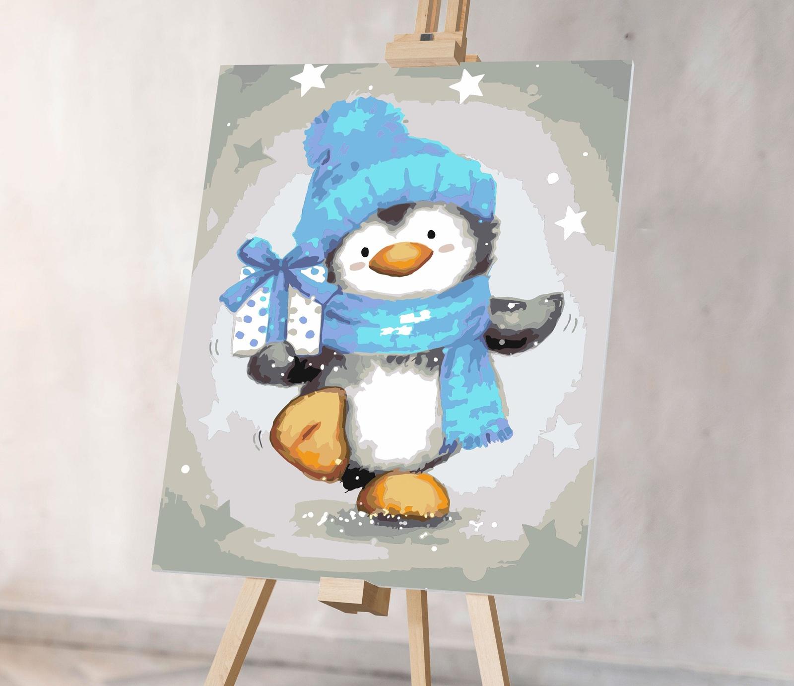 Śliczny Pingwin CH0727