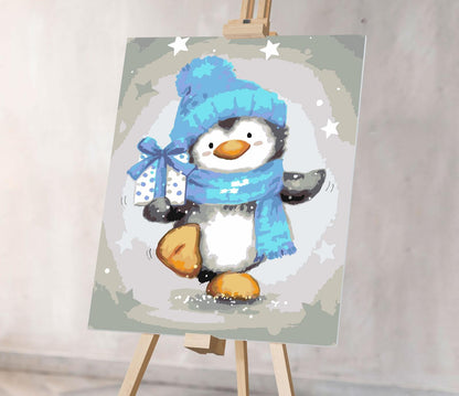 Śliczny Pingwin CH0727