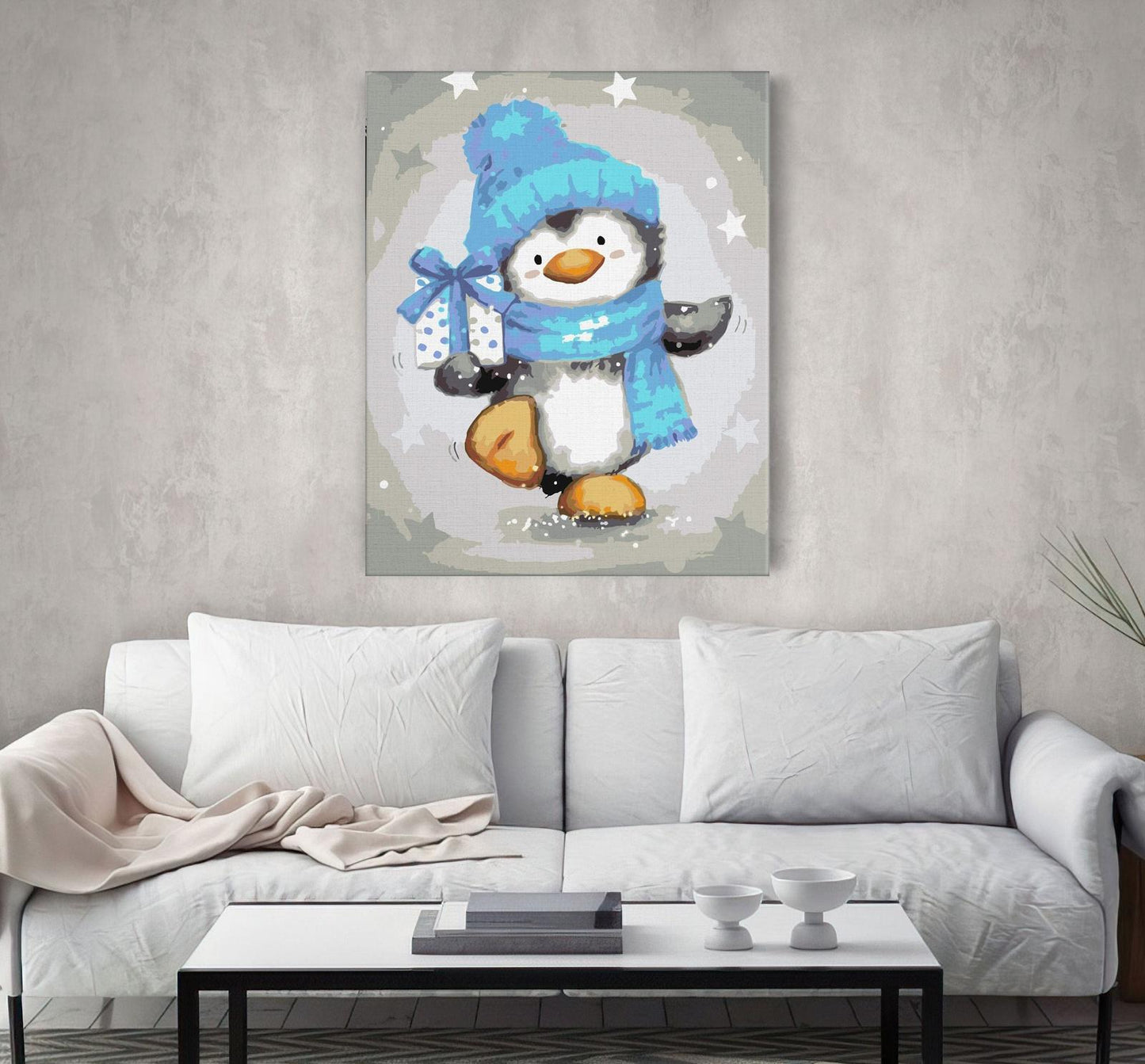 Śliczny Pingwin CH0727