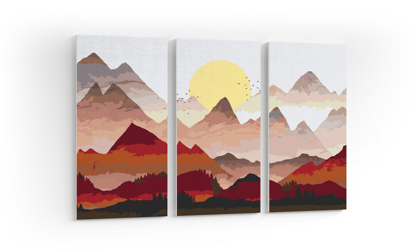 Zachód Słońca w Górach SC0621