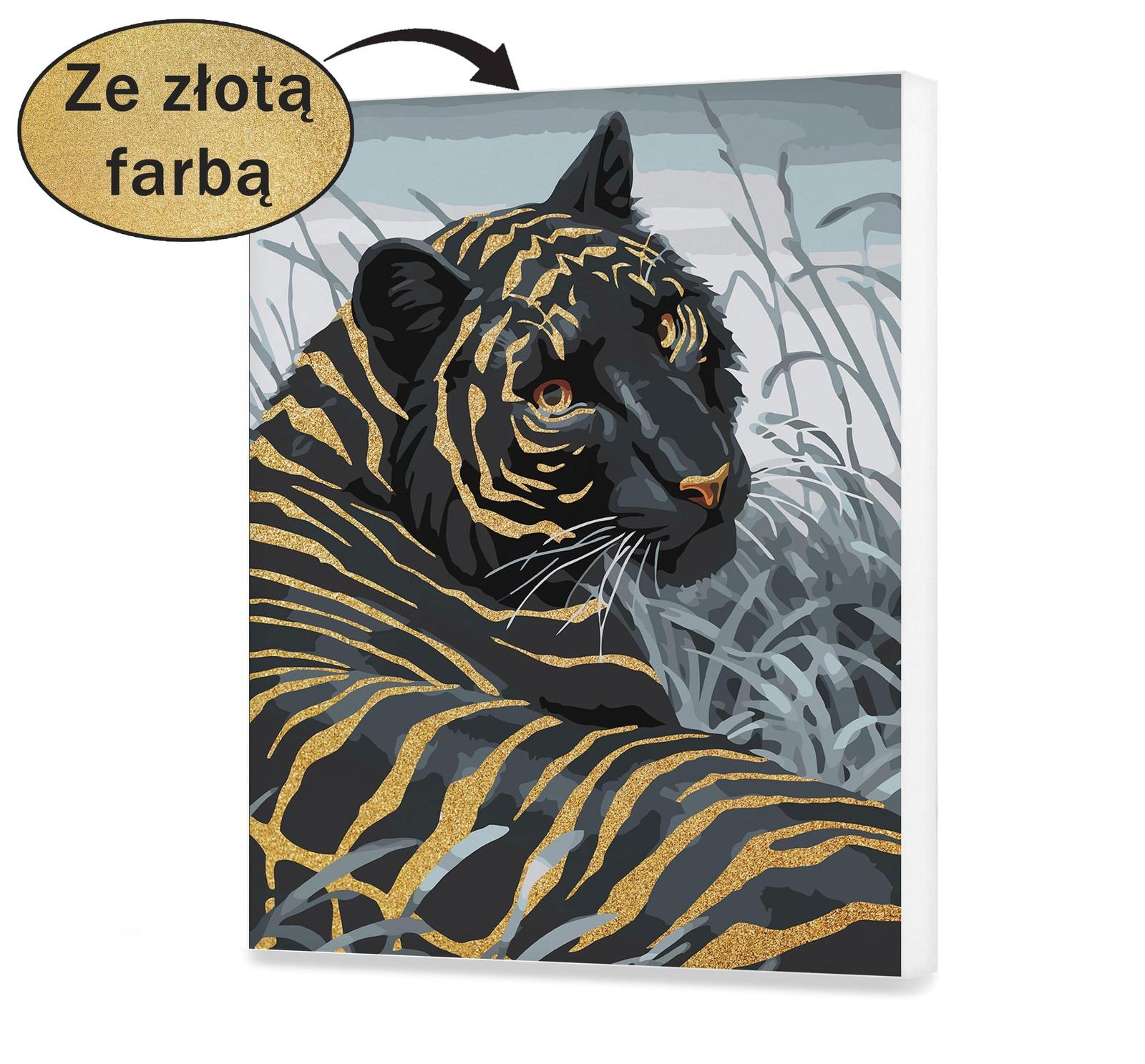 Tygrys w złote paski NK0530