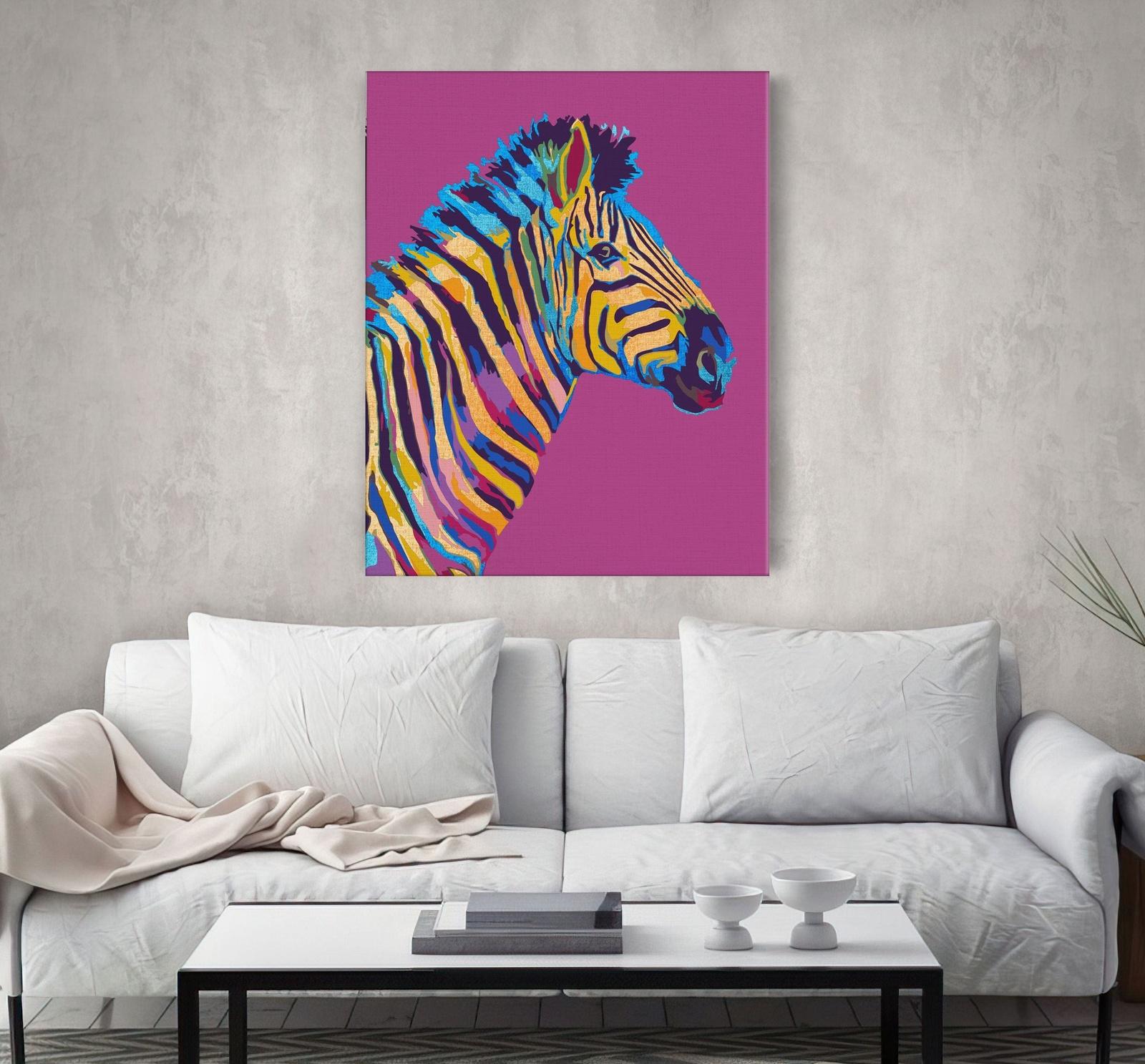 Kolorowa Zebra CH0672
