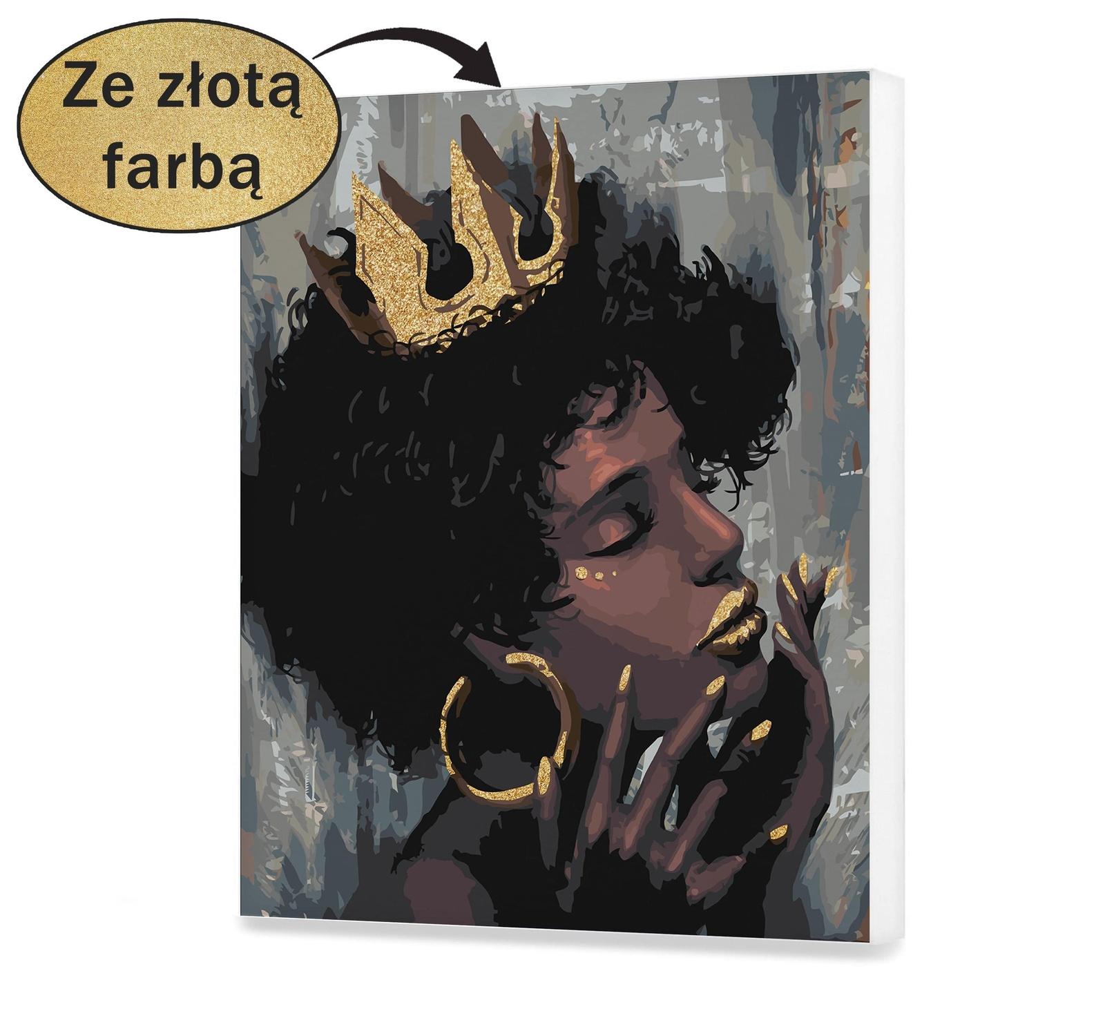 Kobieta z Koroną Złote Usta PC0450