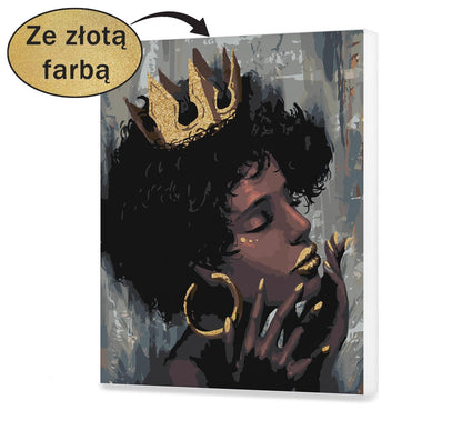 Kobieta z Koroną Złote Usta PC0450