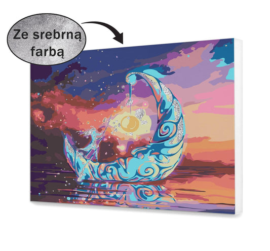 Księżyc Abstrakcja NK0518