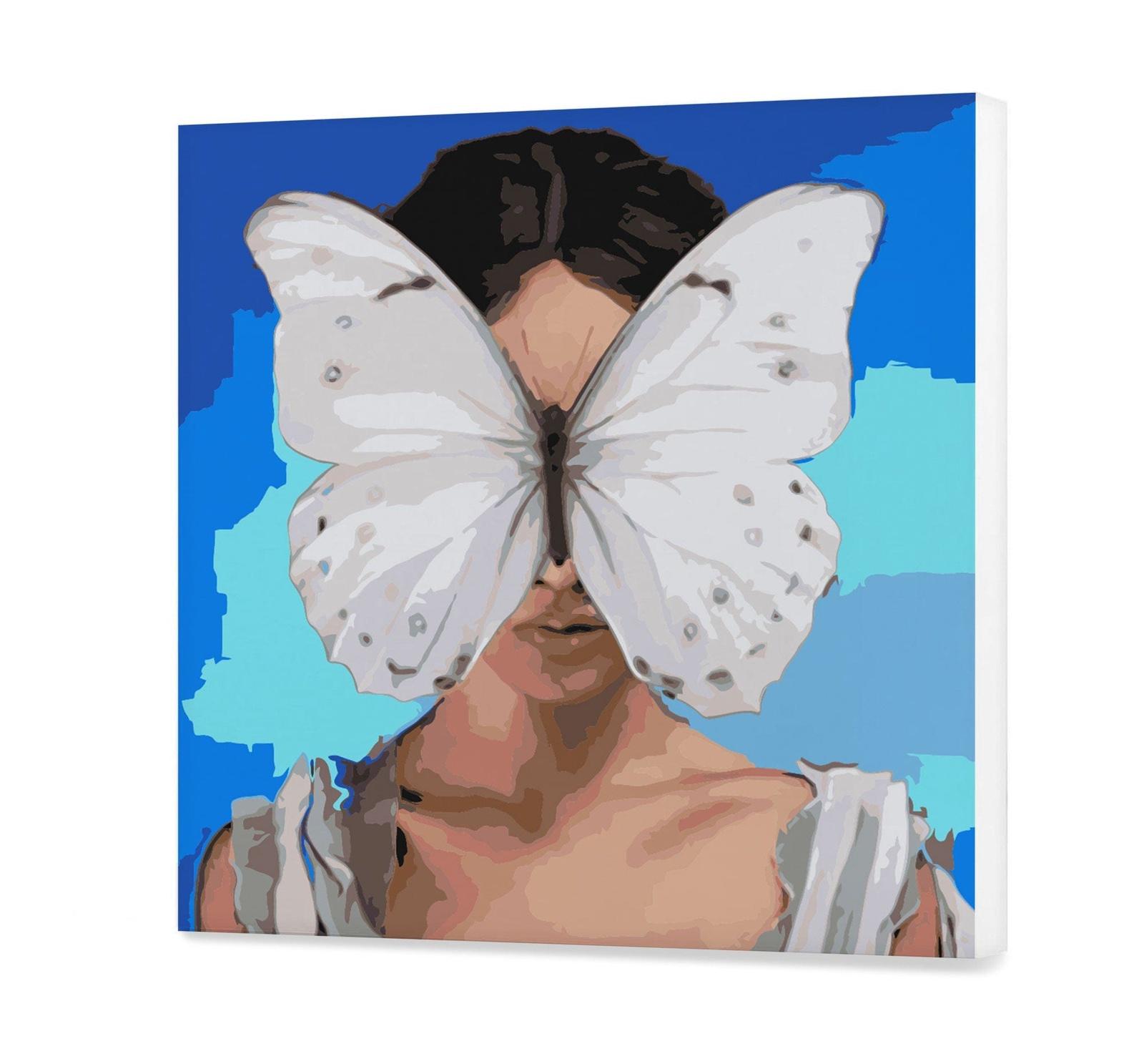 Kobieta i motyl PC0598
