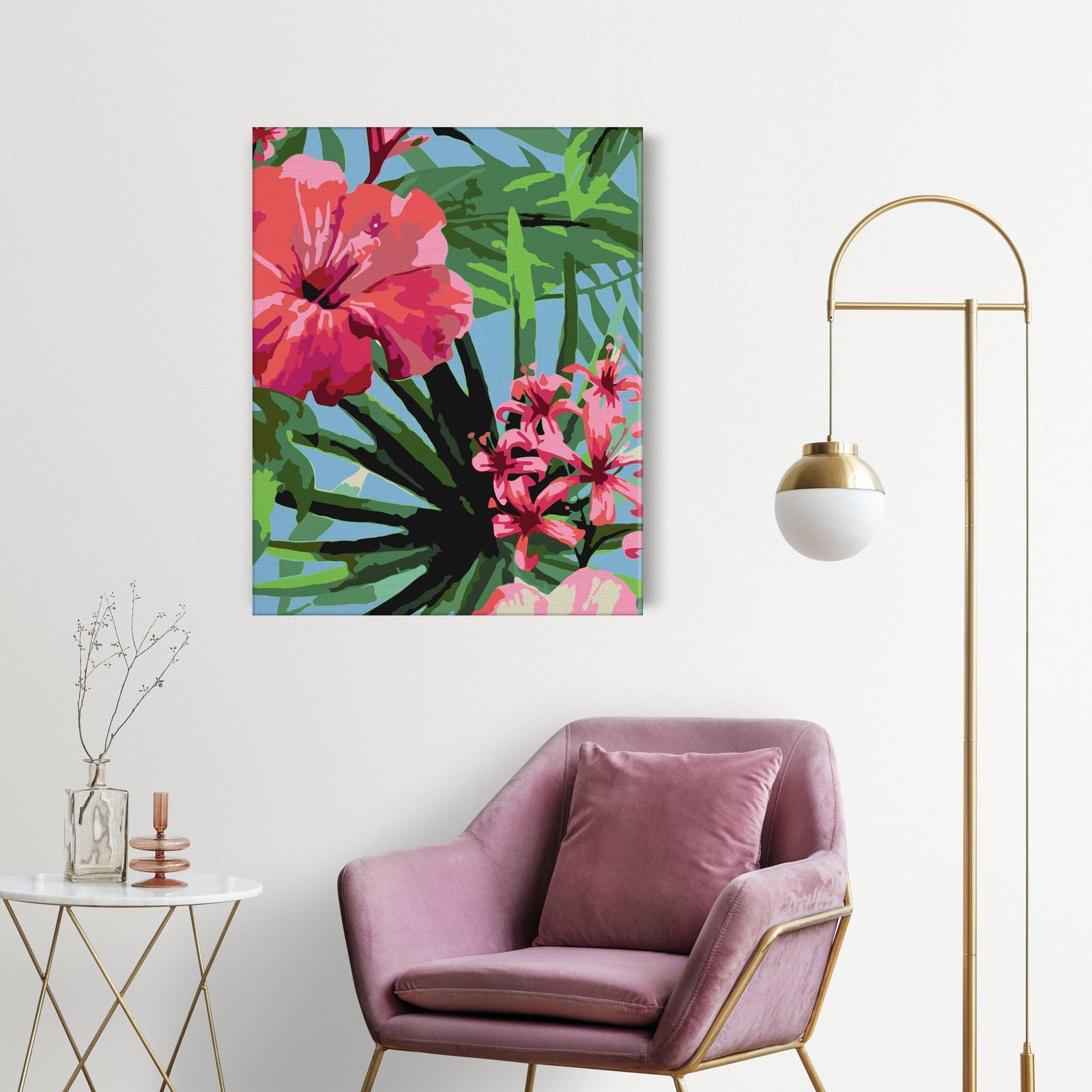 Tropikalne kwiaty CH0746