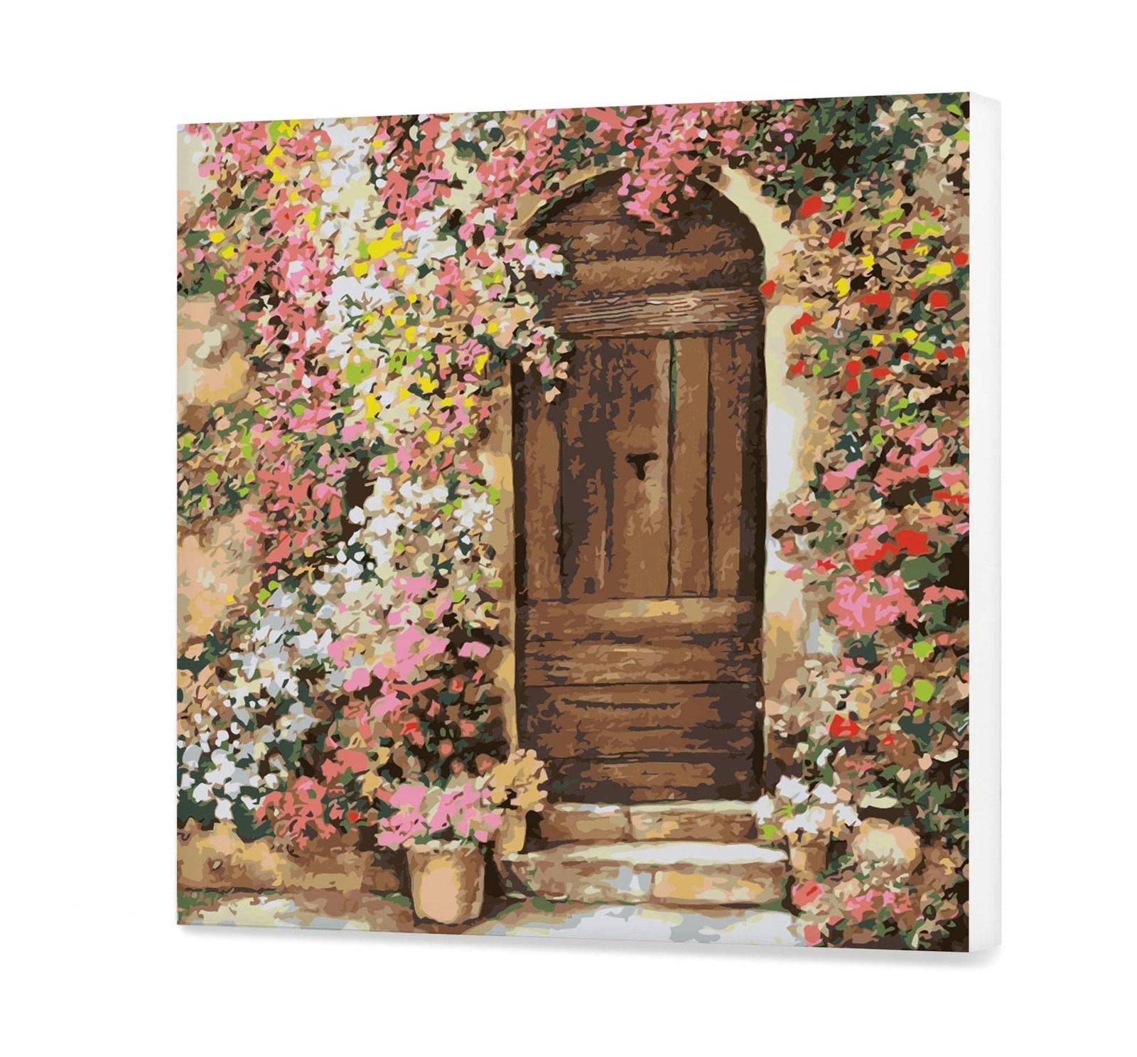 Drzwi w kwiatach PC0608