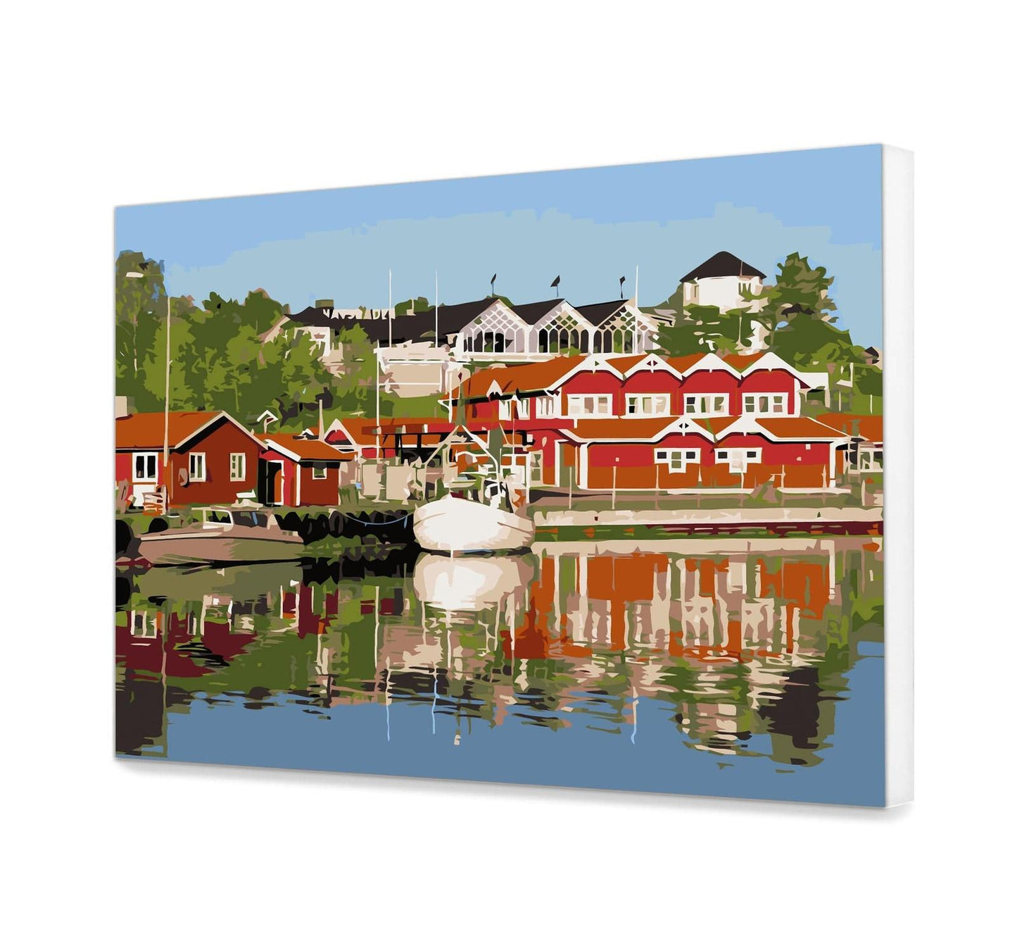 Przystań w Skandynawii