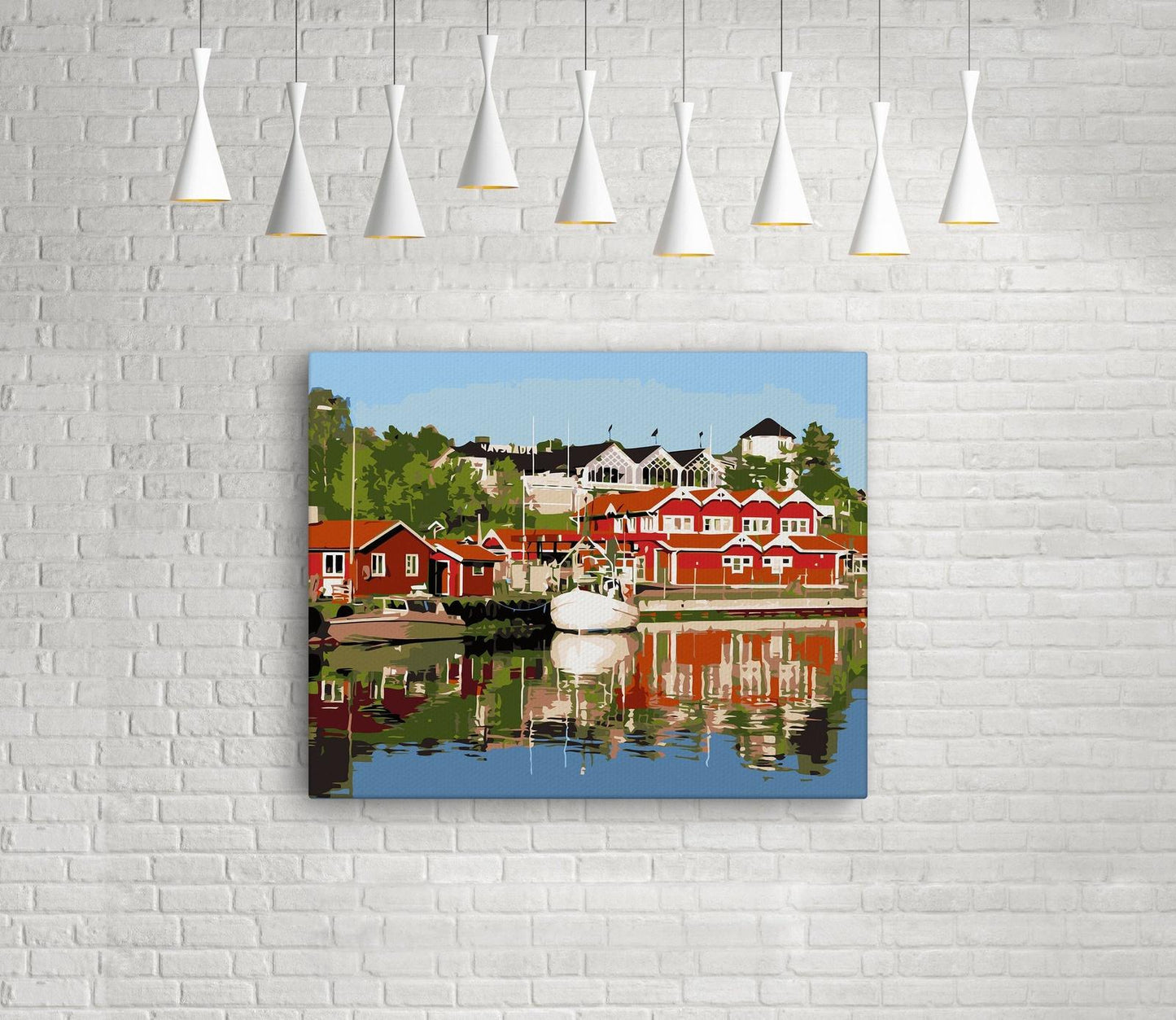 Przystań w Skandynawii