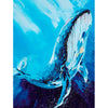 Załaduj obraz do przeglądarki galerii, Mozaika - Wieloryb w Oceanie - 40x50cm Na Ramę