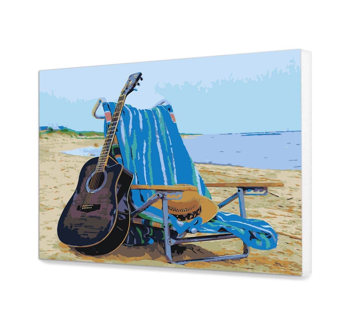 Plaża Gitara Letni Ocean CH0205