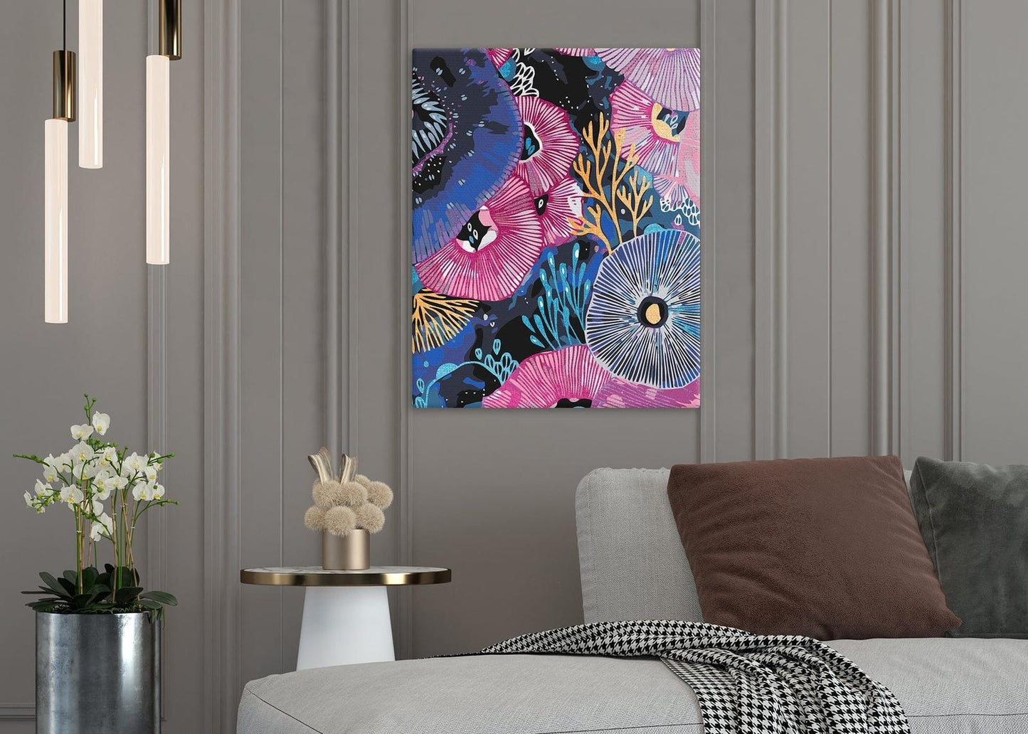 Kwiaty Abstrakcja SC0798