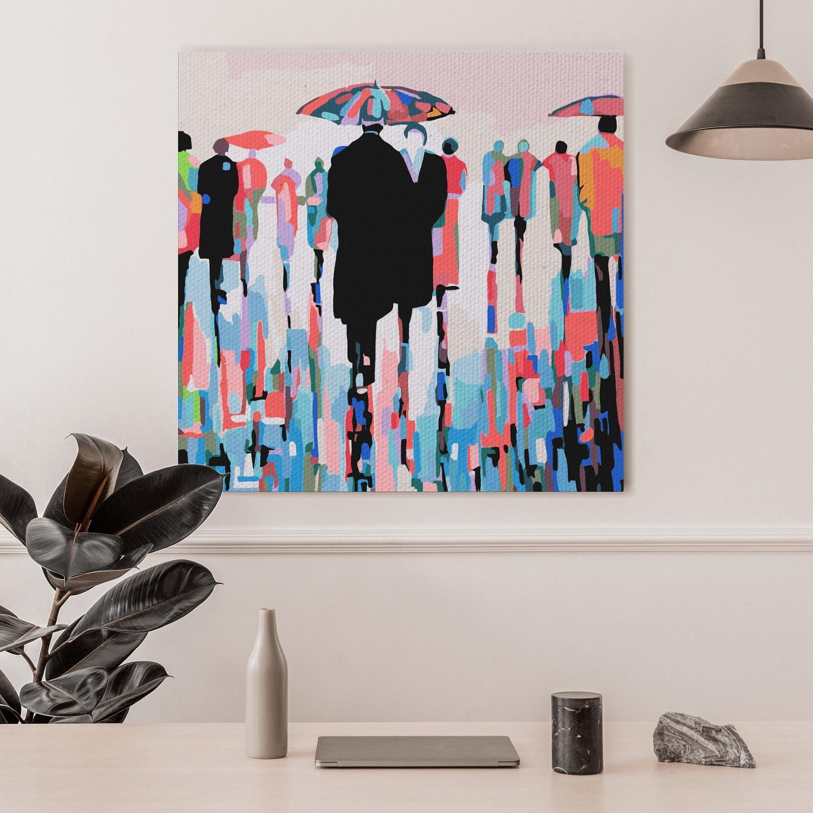 Człowiek z parasolką SC0816