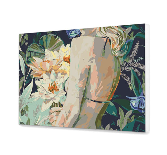 Dziewczyna z liliami SC0725