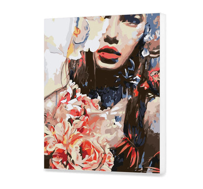 Dziewczyna z piwoniami SC0710