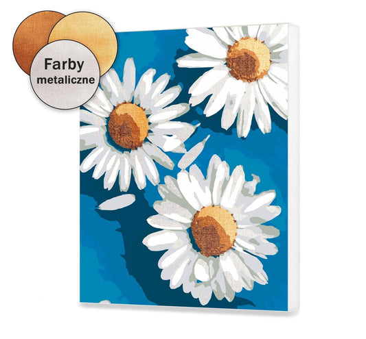 Rumianki na Niebieskim Tle SC0656