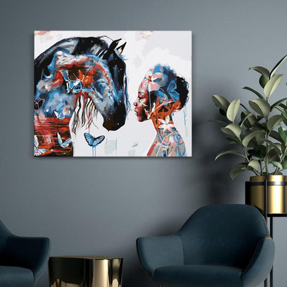 Dziewczyna z koniem SC0727