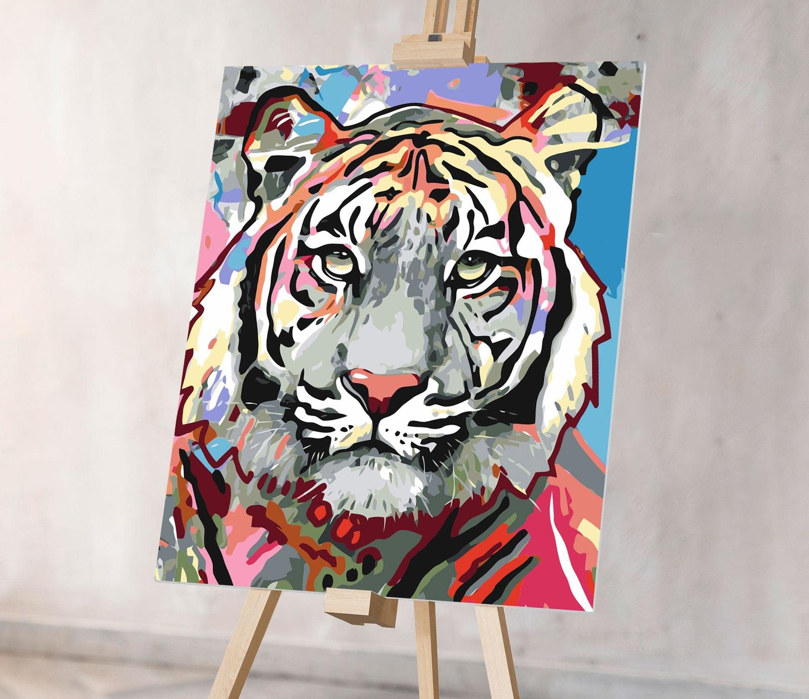 Kolorowy tygrys SC0729