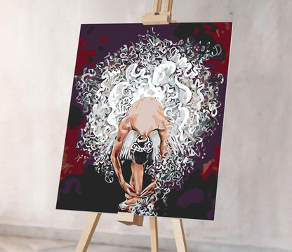 Baletnica w Pięknej Sukience YY0257